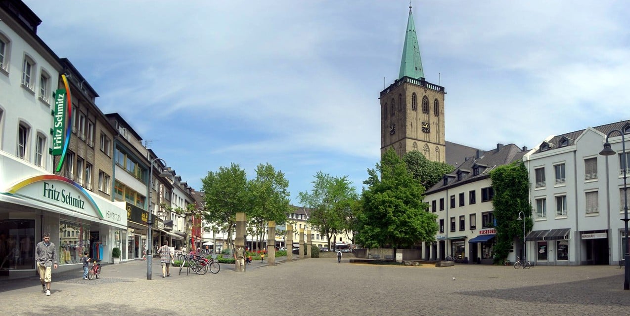 Innenstadt Viersen – Wir sind als Schlüsseldienst schnell vor Ort
